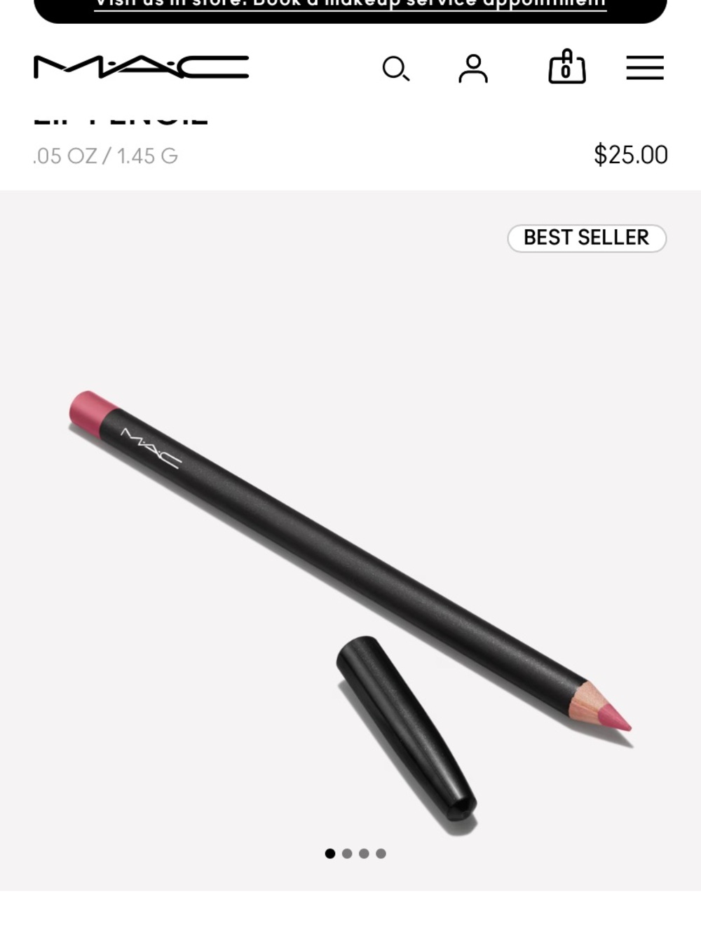 MAC Cosmetics Edge to Edge Lip Liner Pencil